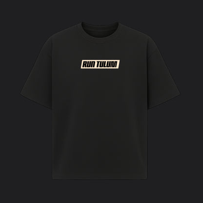Run Tulum Black T-Shirt